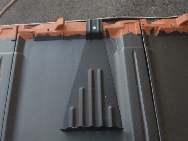 雪止め金具取付